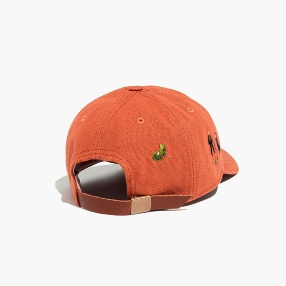 Madewell Embroidered Canvas Baseball Cap - Picture 2 of 8